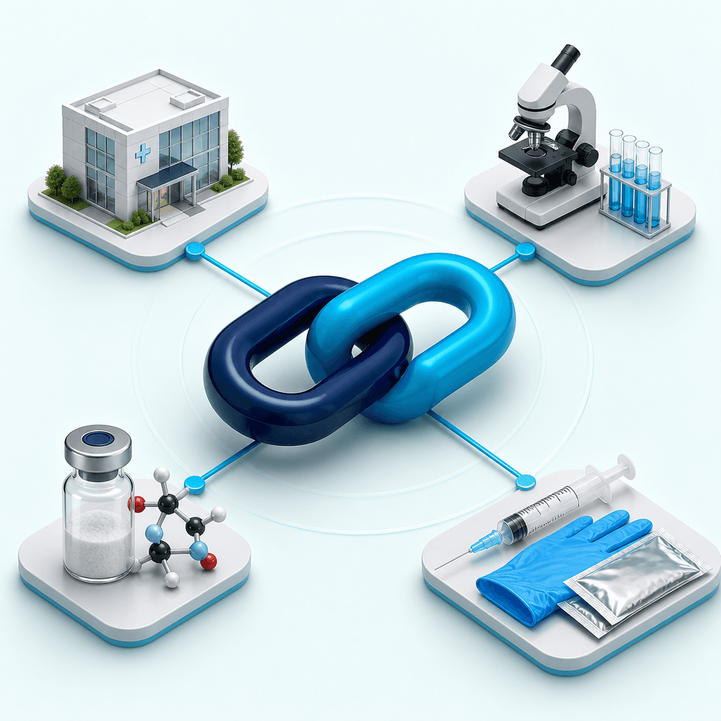 Total Script as a single hub connecting clinics with U.S. pharmacies